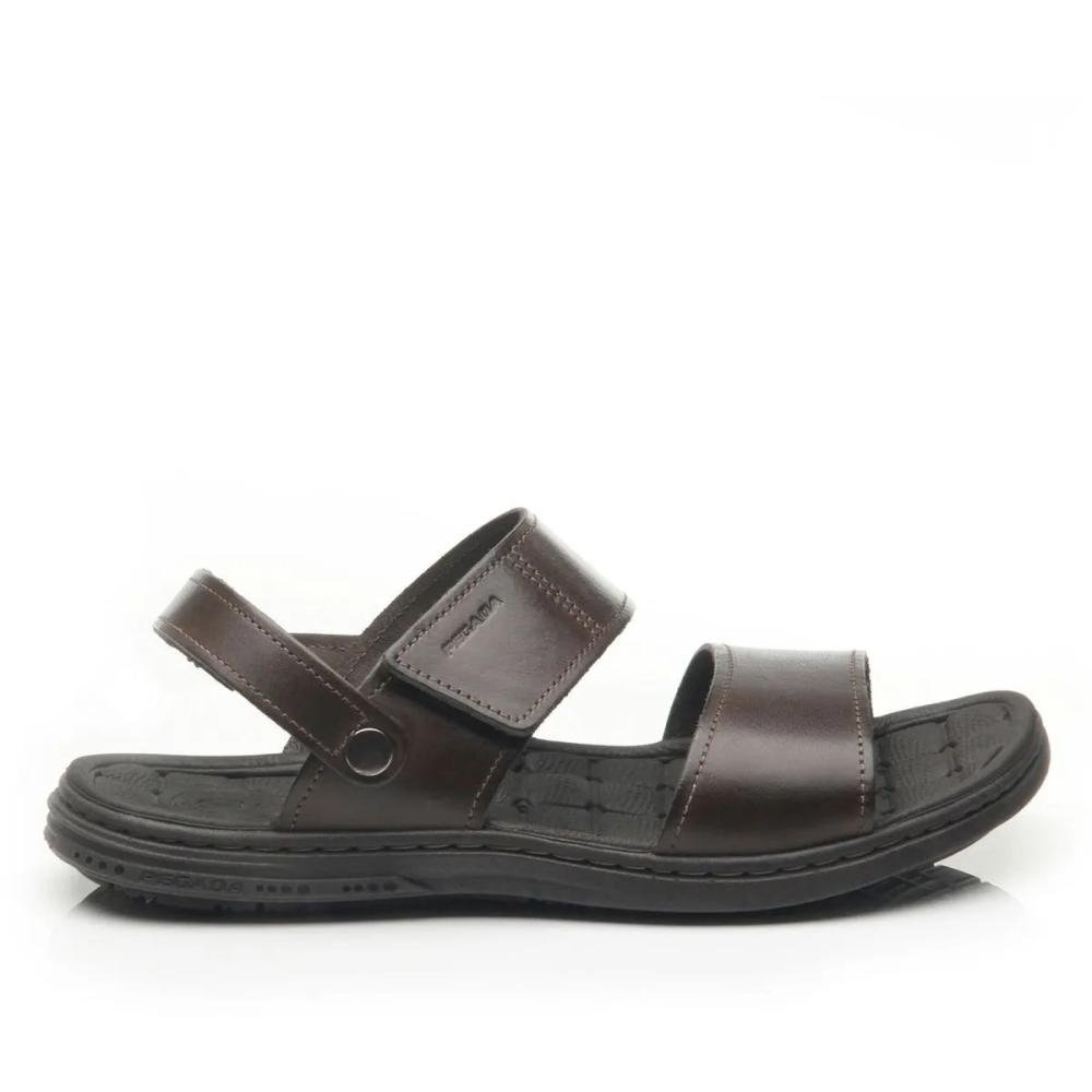 Sandália em Couro Pegada 131288 Masculino