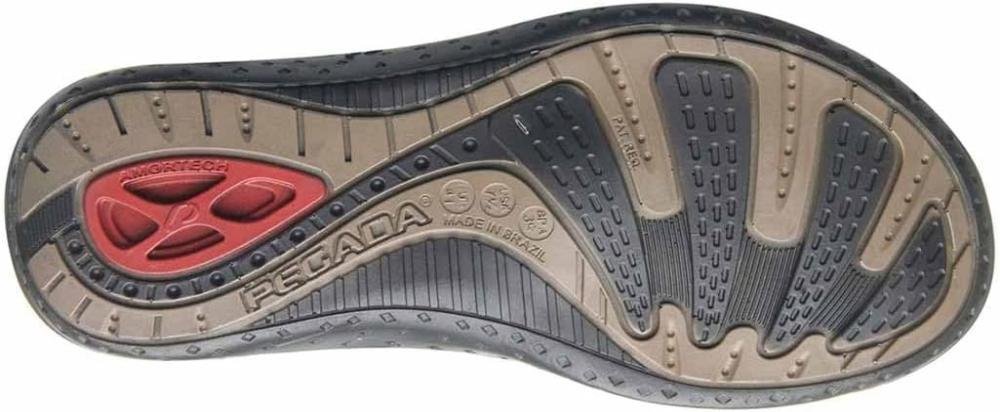 Sandália em Couro Pegada 131676 Masculino Marrom 5