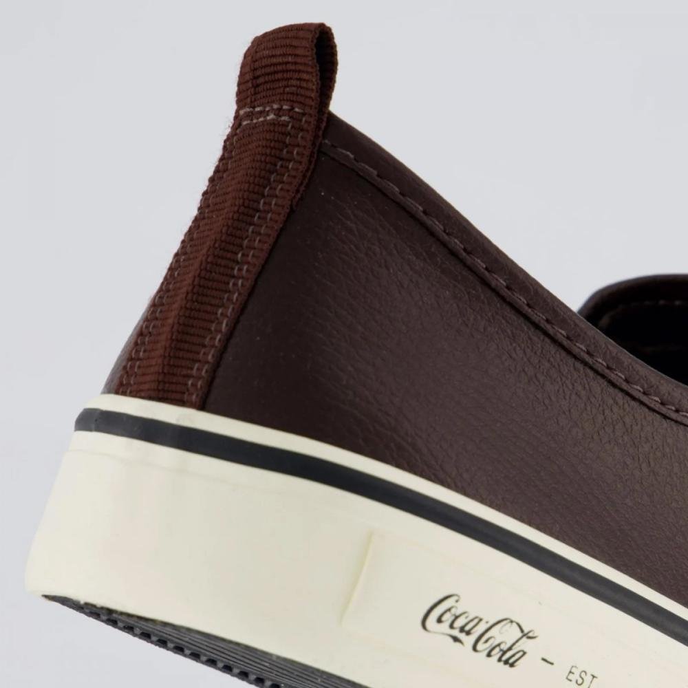 Tênis Casual Iate Coca-Cola Cc2315s Unissex Marrom 3