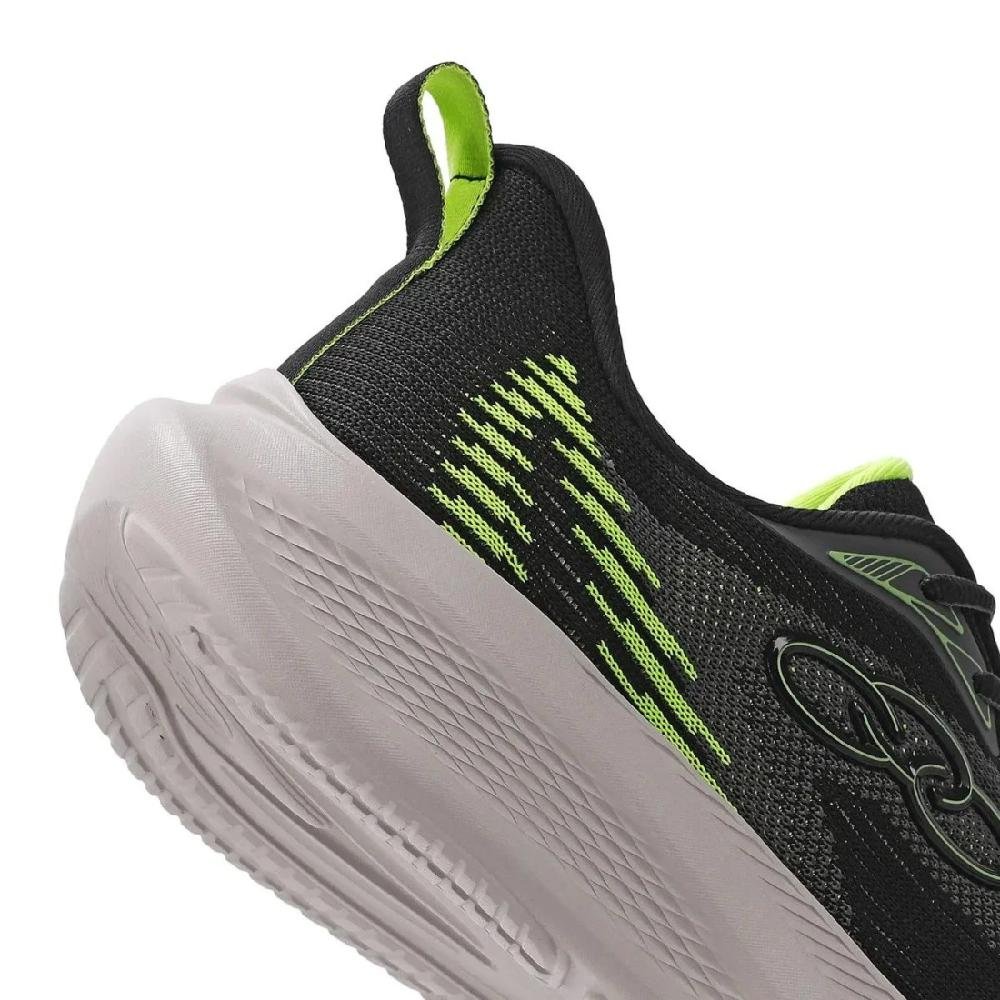 Tênis Esportivo Olympikus Nivel Masculino Chumbo/Verde 4