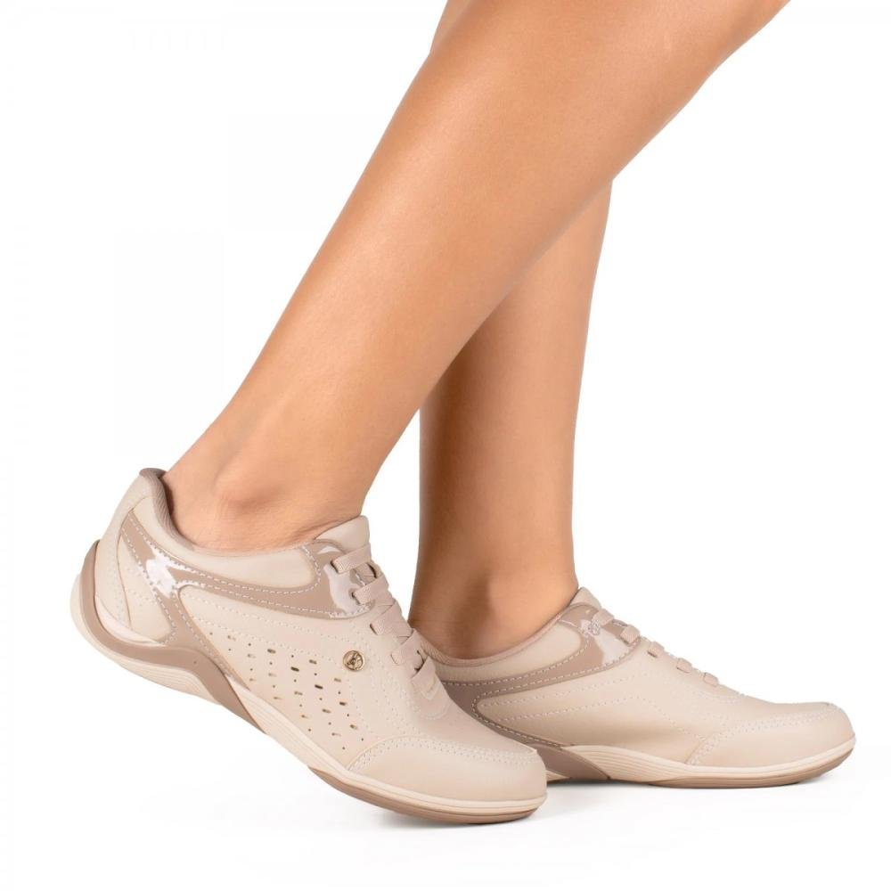Tenis Kolosh C3677 Feminino Bege 3