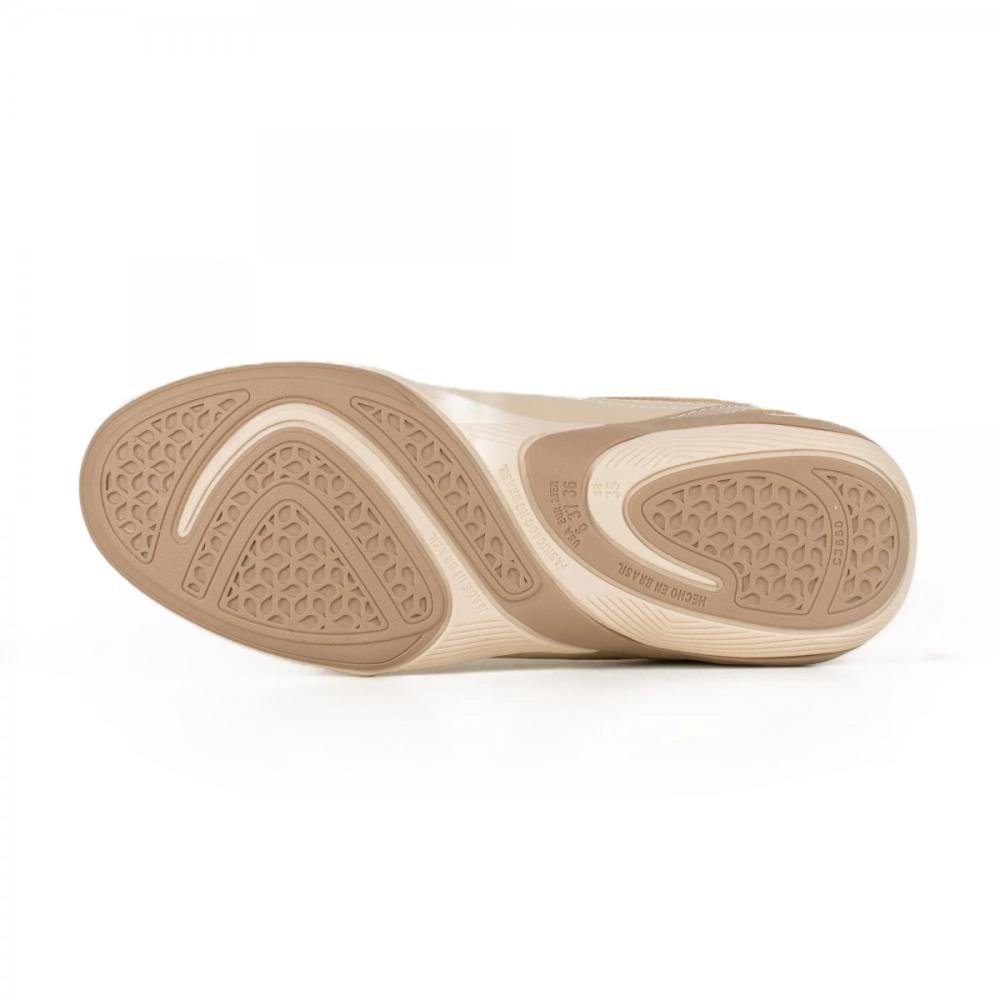Tenis Kolosh C3677 Feminino Bege 4