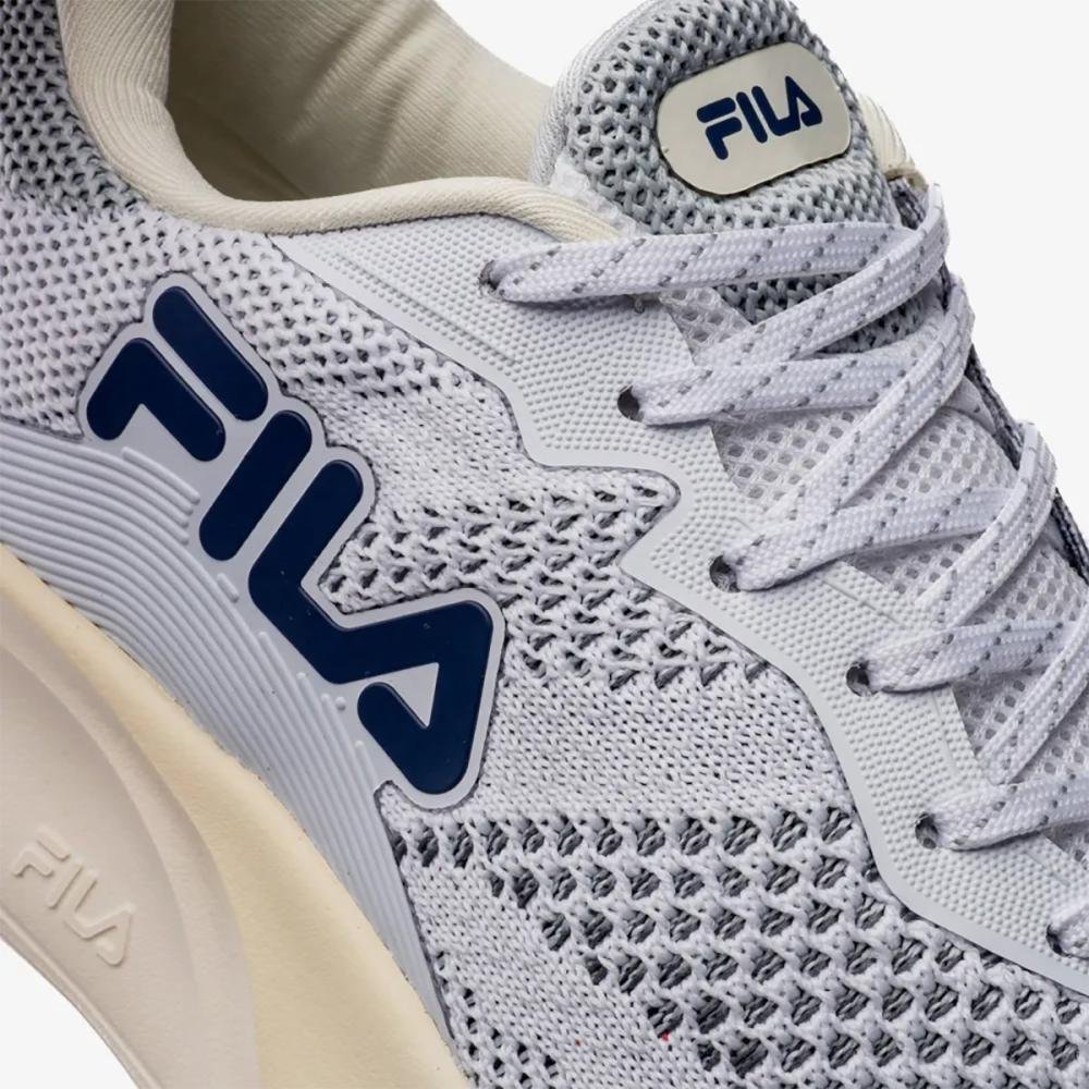 Tênis Esportivo Fila Speed Lite Feminino Branco/Cinza 4