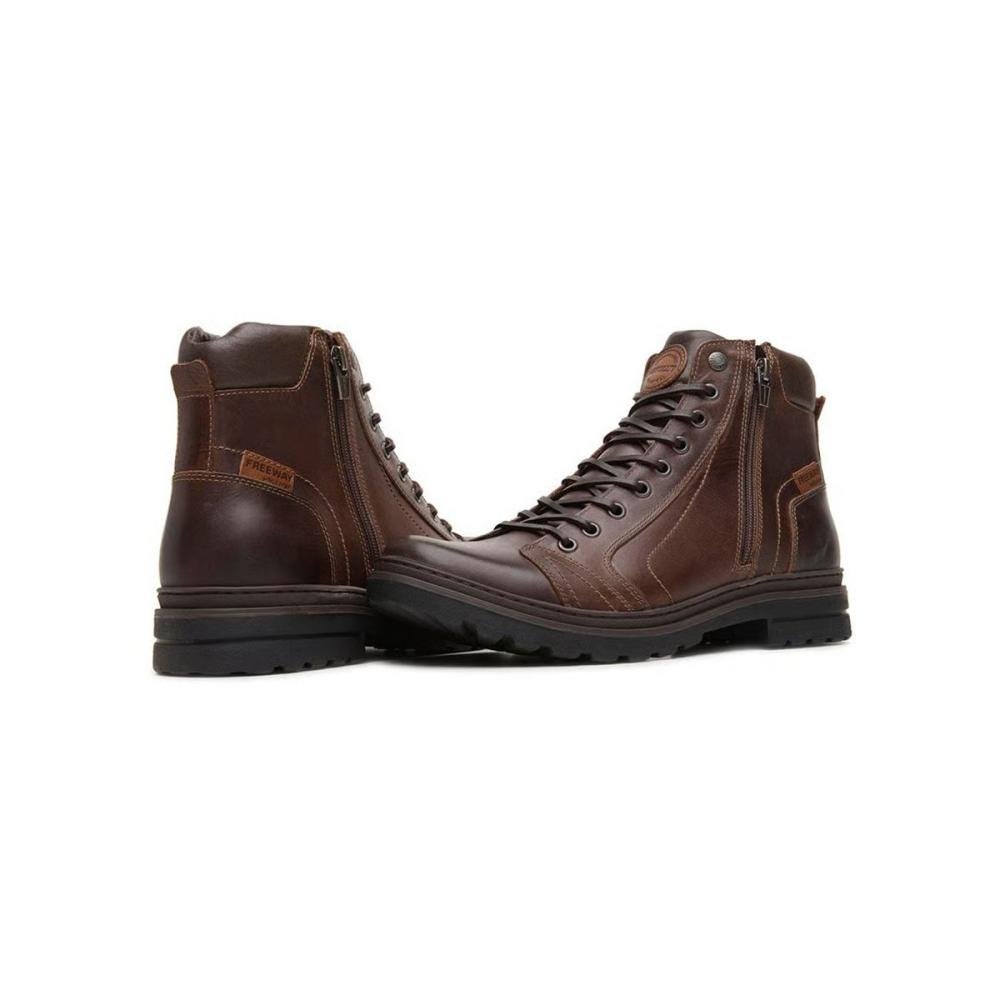 Coturno Free Way Absolut1 3156 Masculino Marrom 3