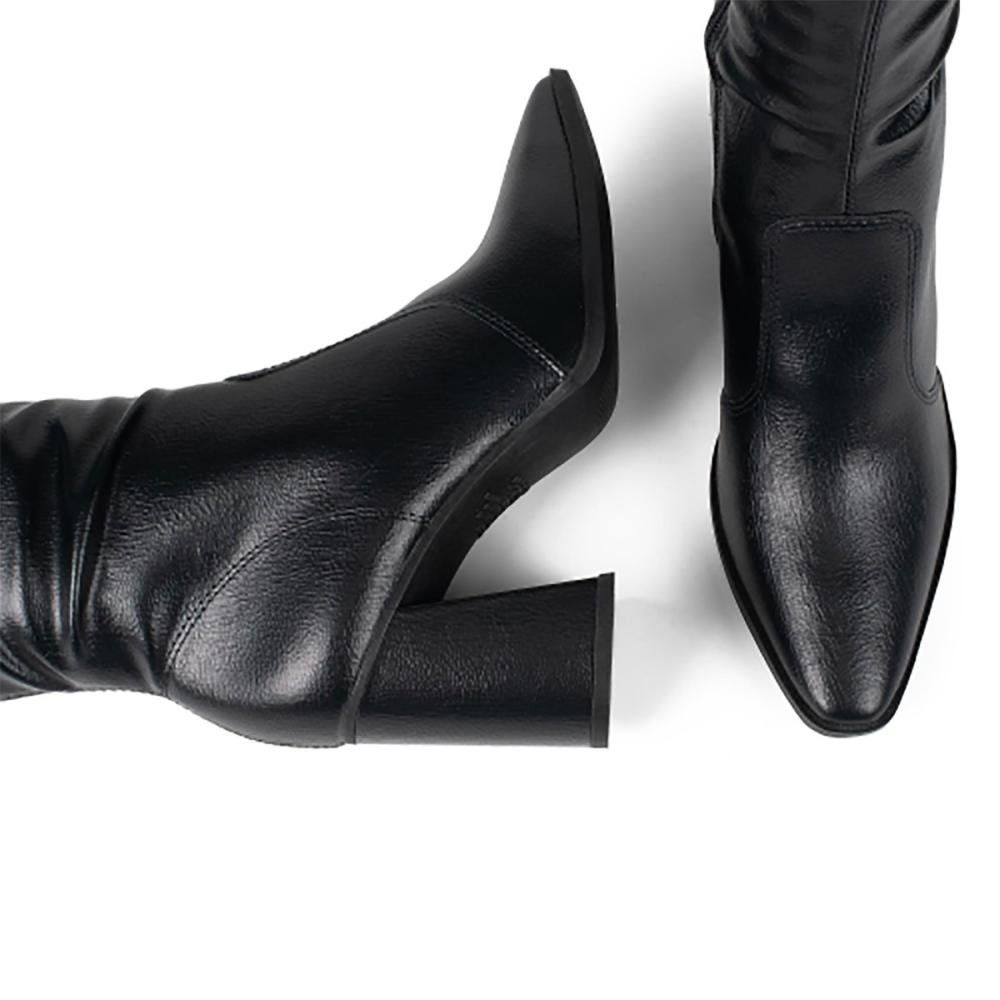 Bota Dakota D2172 Longa Feminina Preto 5