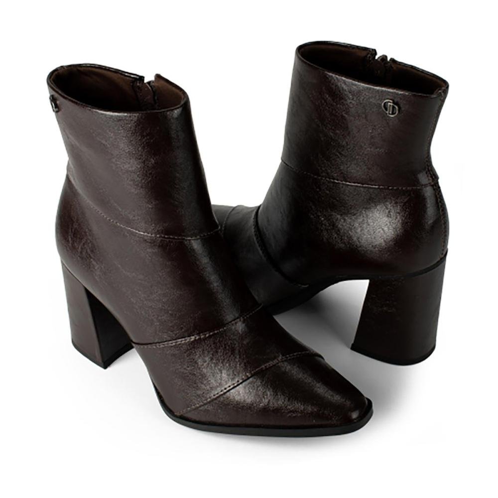 Bota Dakota D2391 Cano Curto Feminina Marrom 5