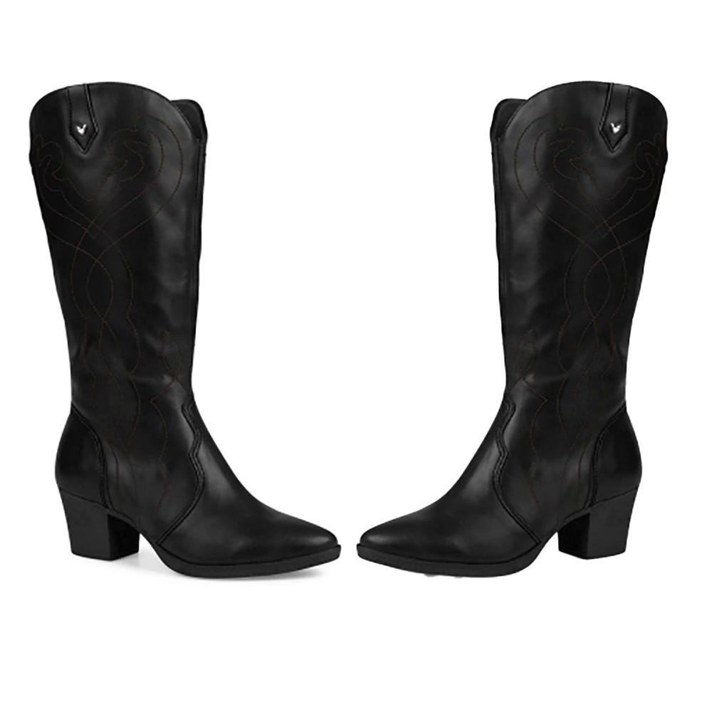 Bota Country J1204 Mississipi Feminina Preto 2
