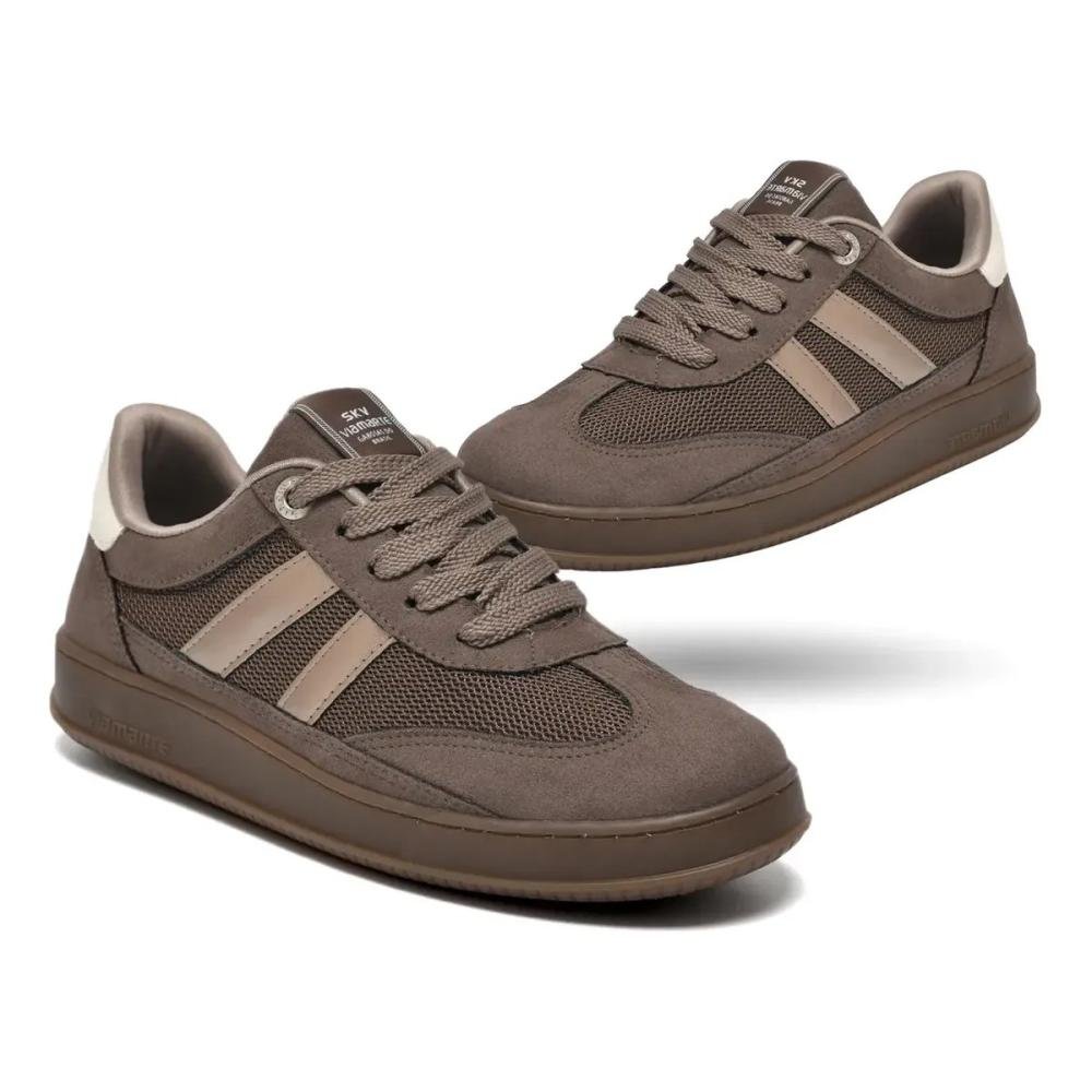 Tenis Casual Via Marte 362-003 Feminino Marrom 3