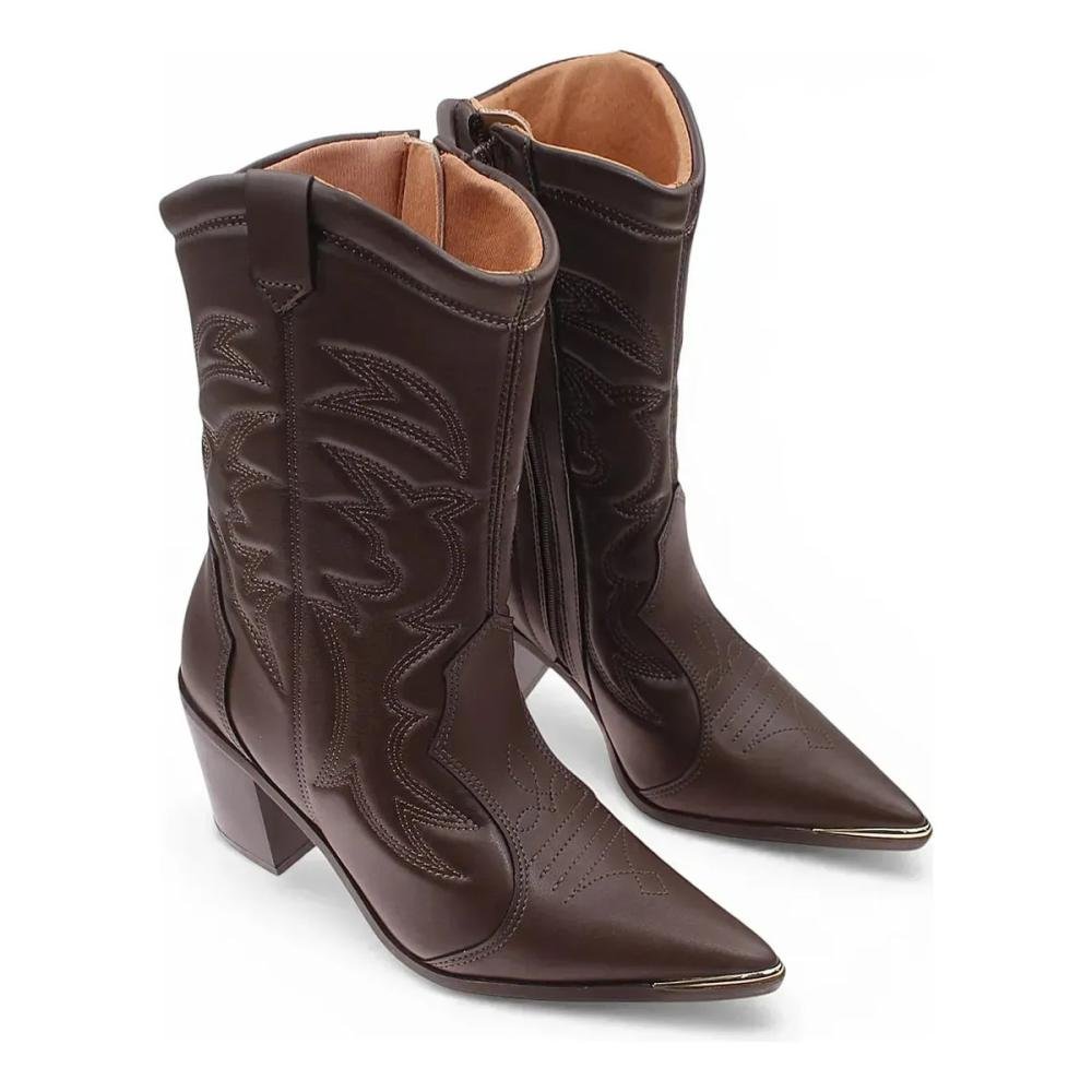 Bota Country Vizzano 3113.101 Feminina Marrom 4
