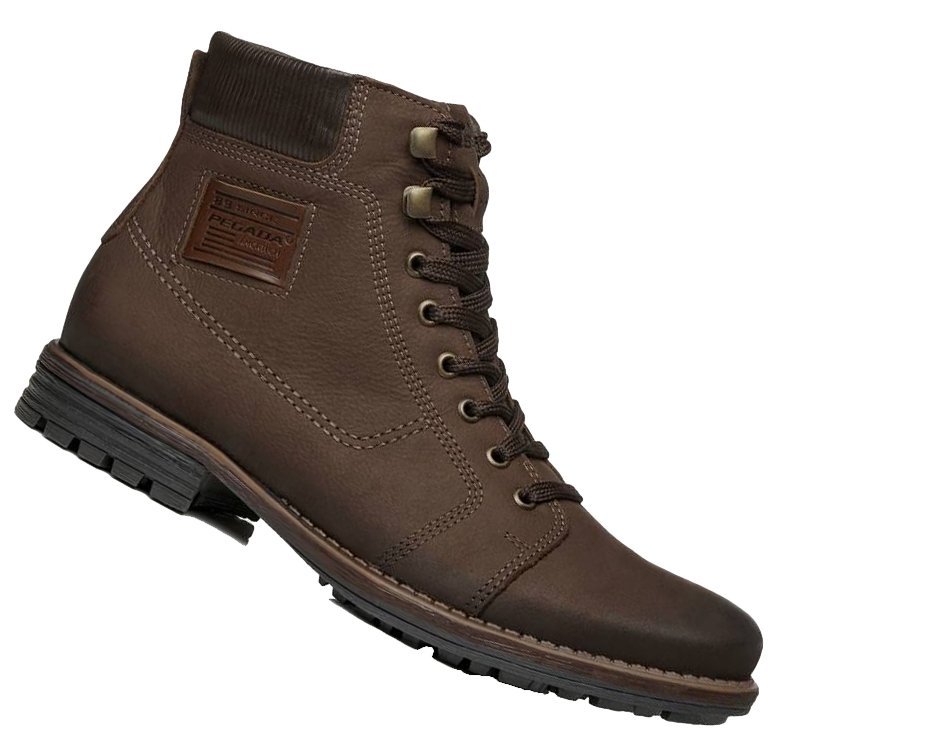 Bota Coturno Pegada 180753 Masculino Marrom 3
