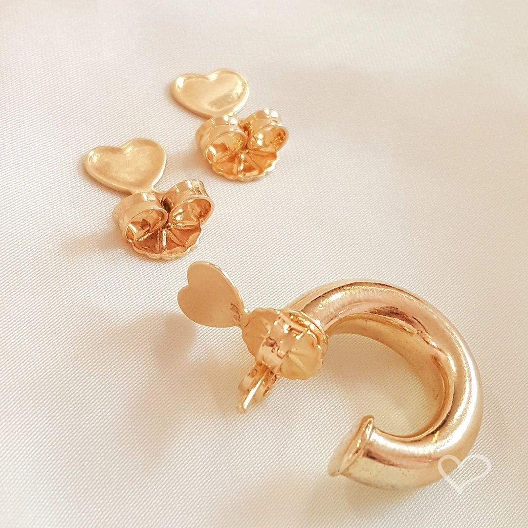 TARRAXA MÁGICA PIUKA FOLHEADA A OURO 18K Dourado 2