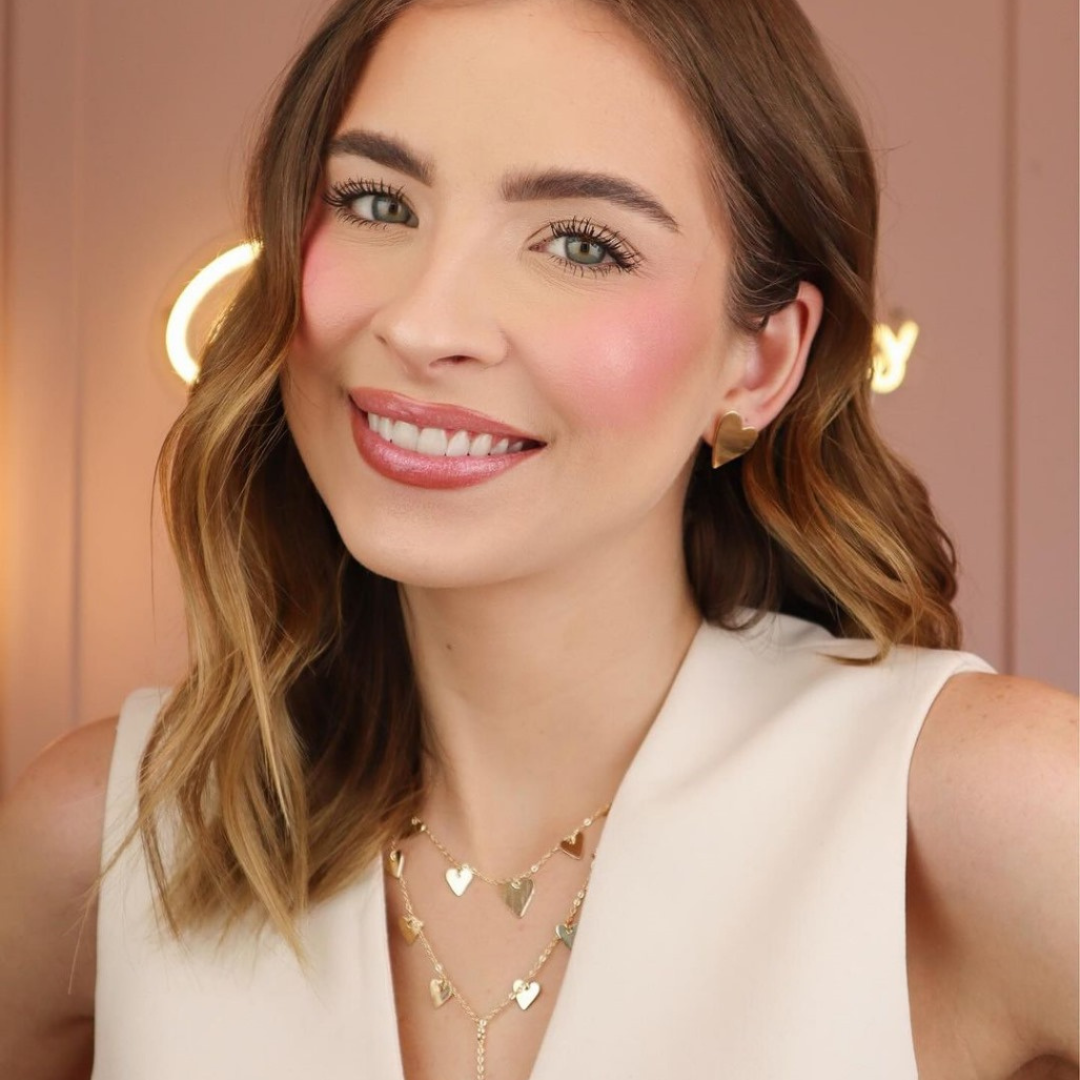 TRIO DE BRINCO CORAÇÃO PIUKA FOLHEADO A OURO 18K Dourado 4