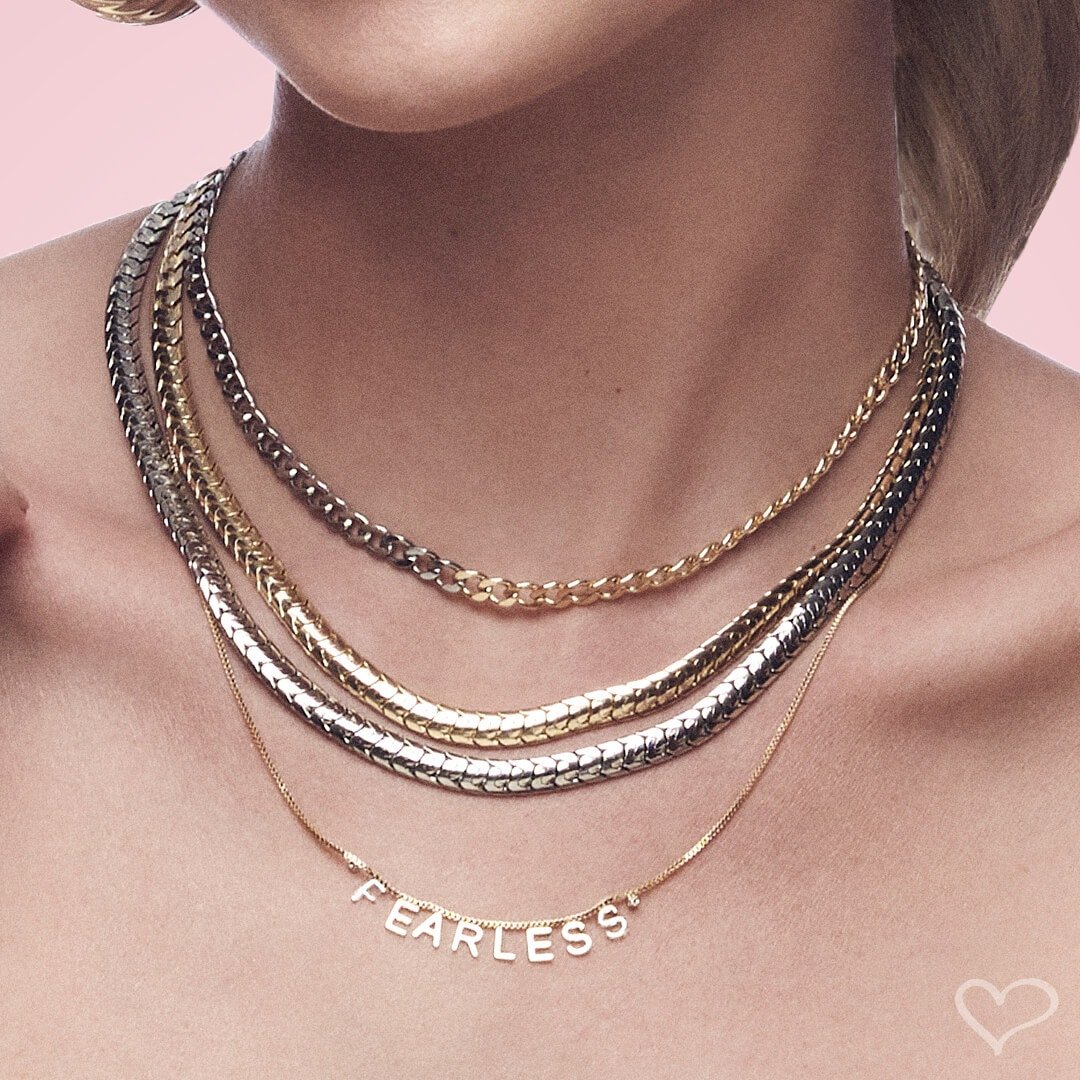 CHOKER ELOS GROUMET FOLHEADA A OURO 18K E FOLHEADA EM RÓDIO BRANCO FRIDA Dourado/Prata 3