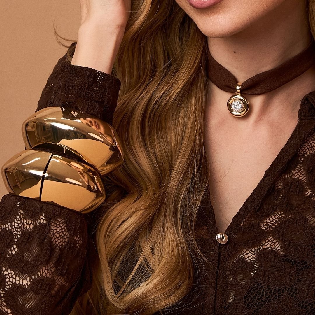 BRACELETE BOLD KAREN DOURADO Dourado 2