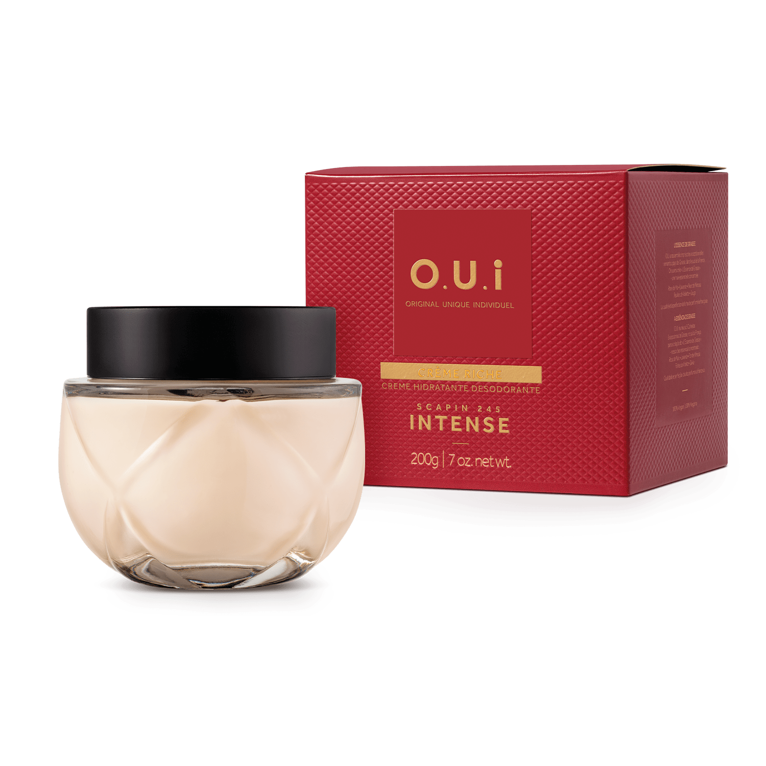O.U.i Hidratante Desodorante Crème Riche Scapin 245 Intense 200G 200g 2