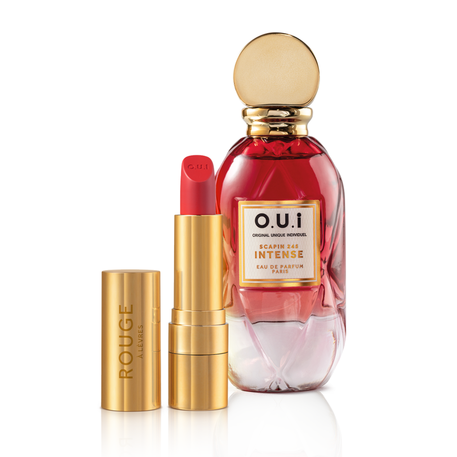 Combo Eau De Parfum 75ml + Batom Vermelho 3,5g ÚNICO 1
