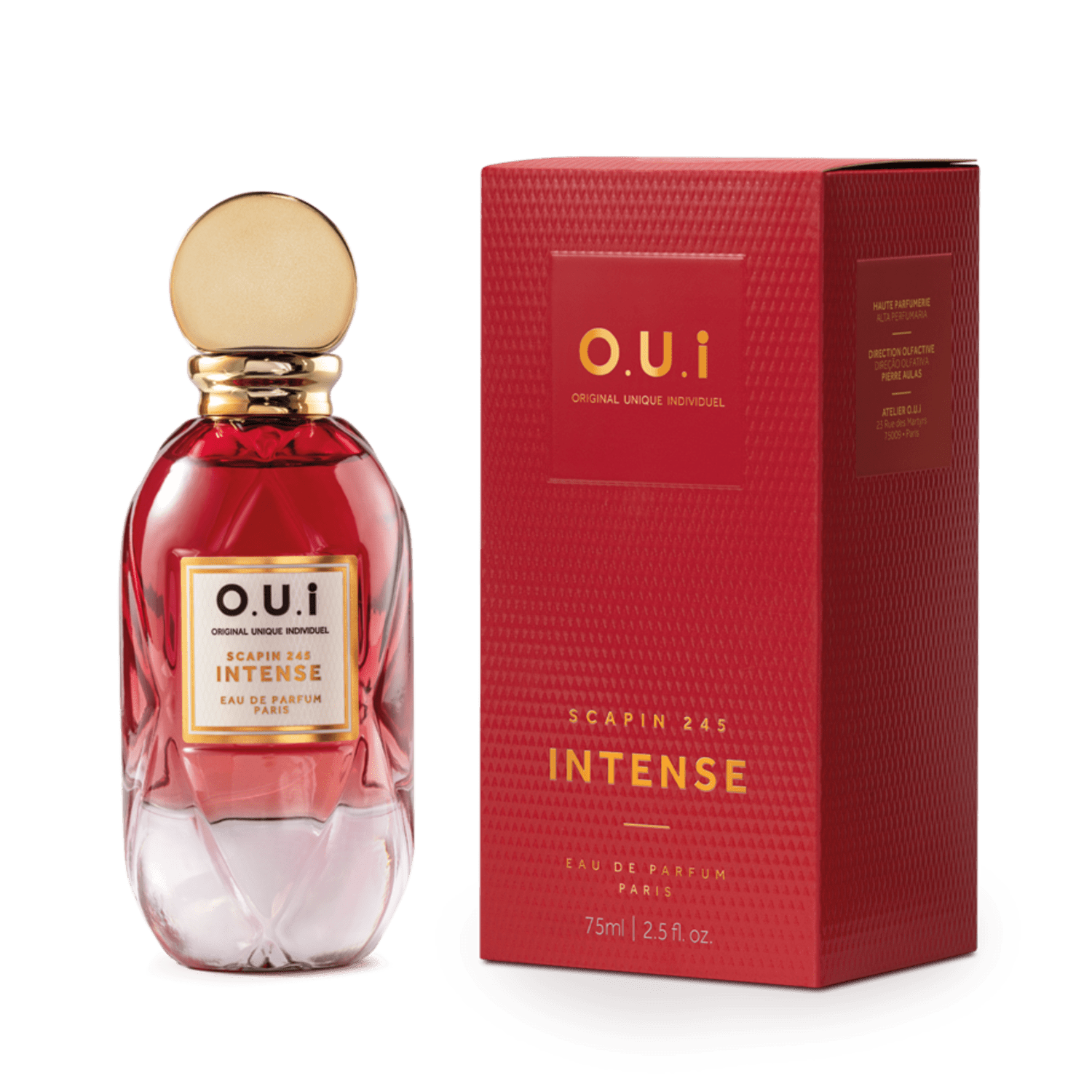 O.U.i Scapin 245 Intense Eau De Parfum 75ml 75ml 4