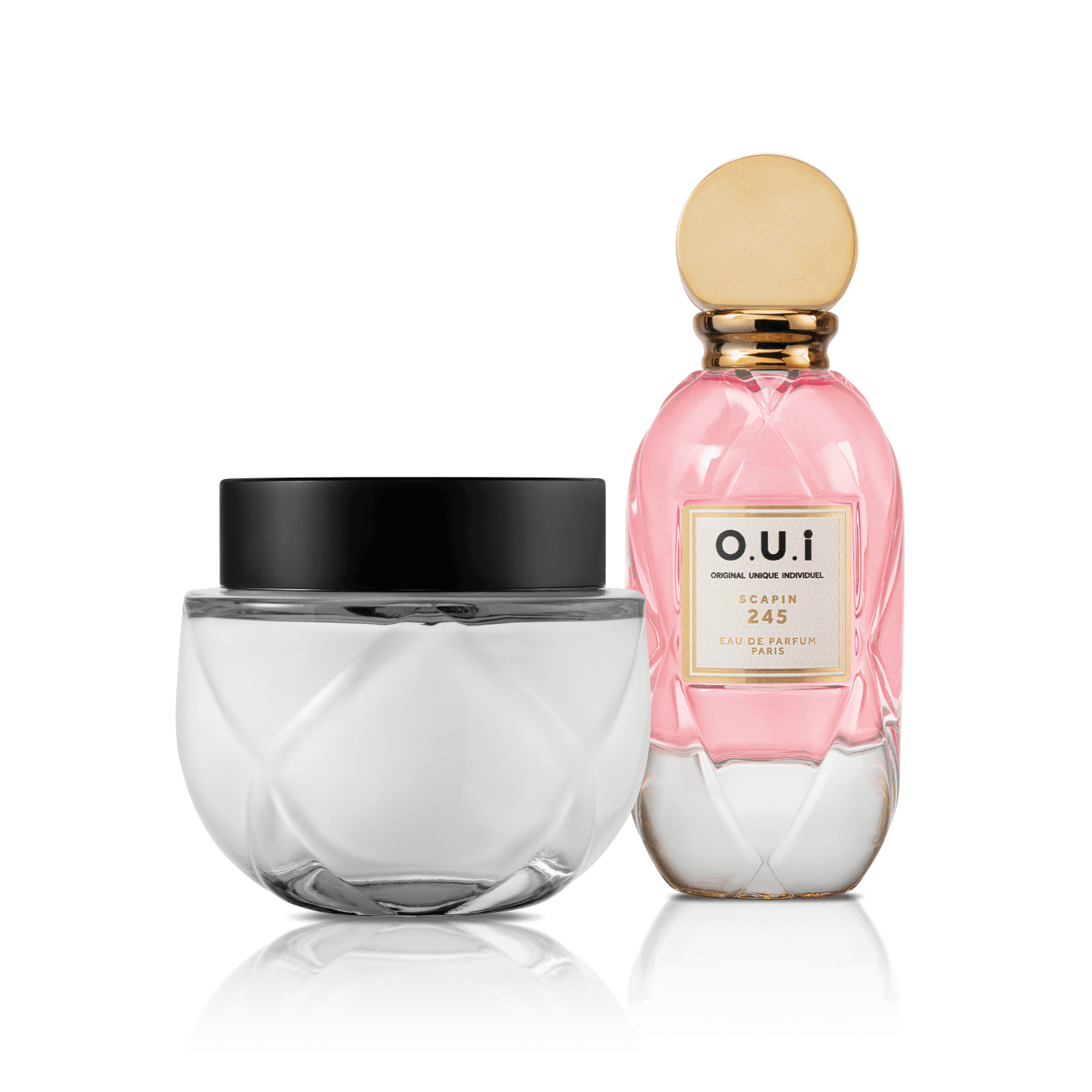O.U.i Kit Scapin 245 - Eau de Parfum 75ml + Crème Riche 200g ÚNICO 1