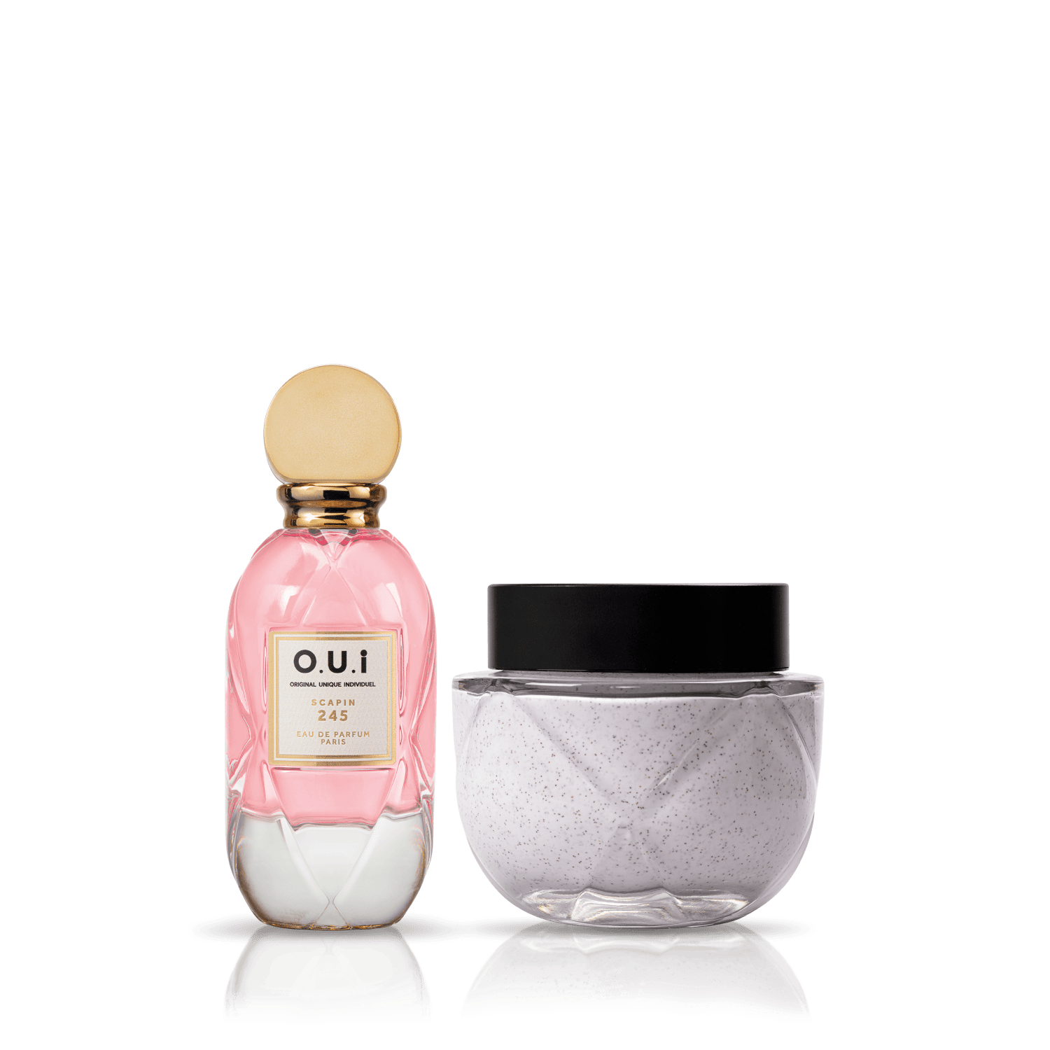 Kit Scapin 245 O.U.i Feminino - Eau de Parfum 75ml + Esfoliante Corporal 200g ÚNICO 1