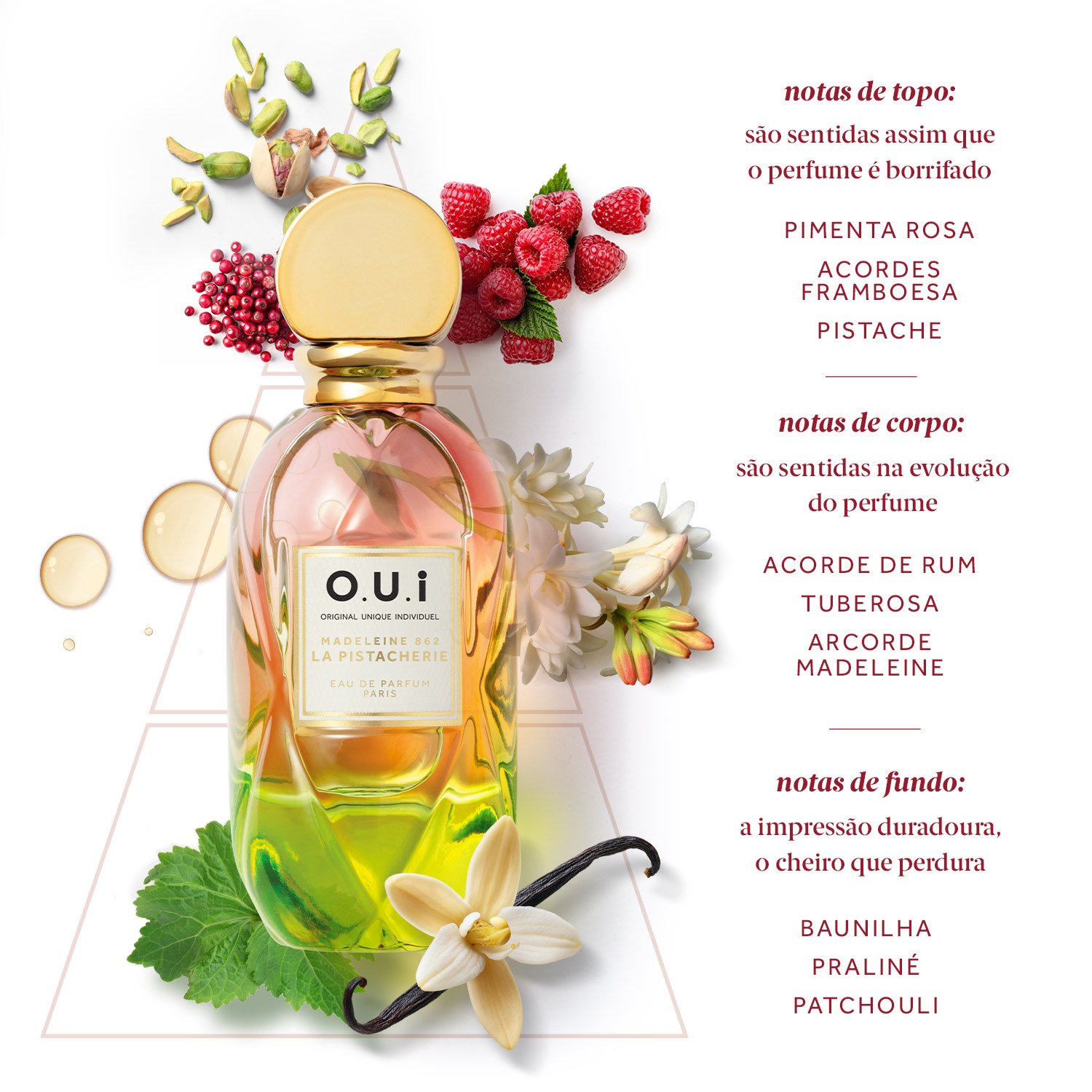 O.U.i Paris Madeleine 862 La Pistacherie Eau de Parfum 75ml 75 ml 5