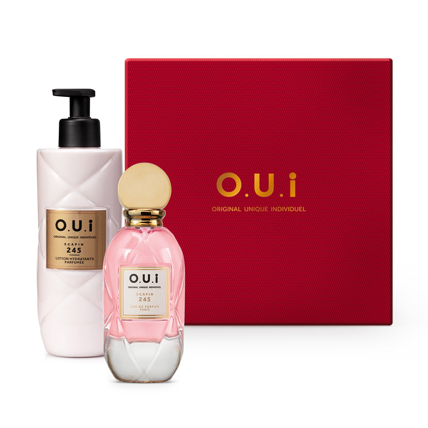 Combo Scapin 245: Eau de Parfum 75ml + Loção Hidratante 400ml + Caixa M ...