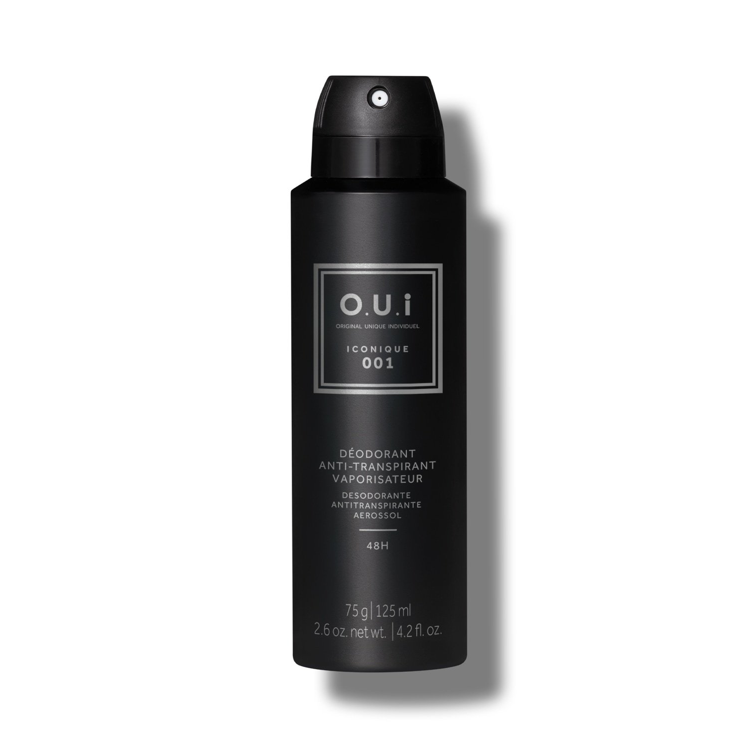 O.U.i Iconique 001 Desodorante Antitranspirante Aerosol 75g/125ml