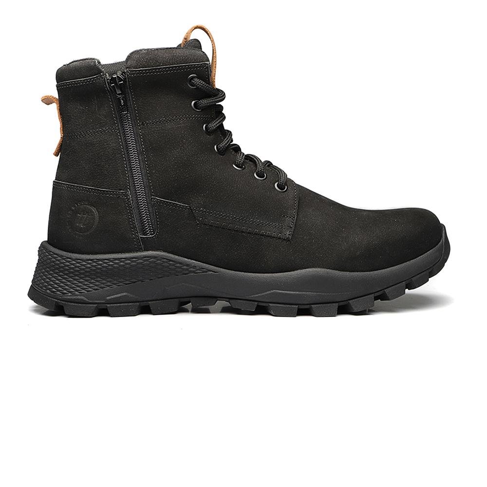 Bota Coturno Masculina Venetto Adventure Zíper Conforto Preto 2