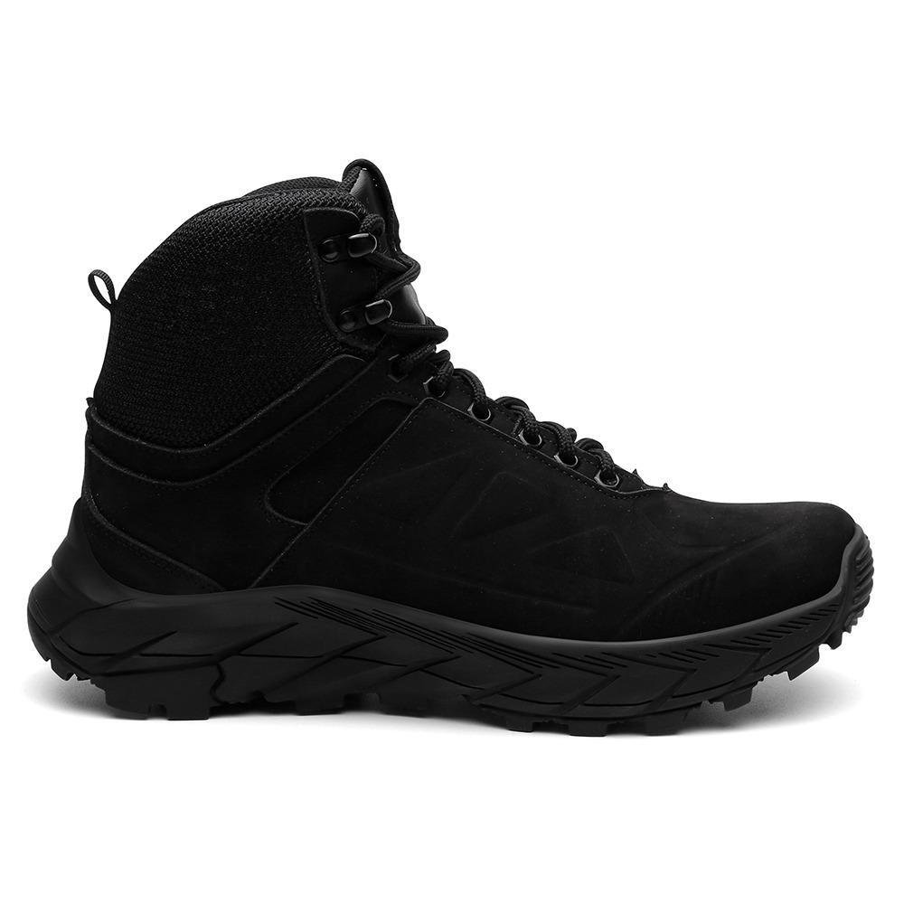 Bota Masculina Adventure Couro Cano Alto Resistente Venetto Preto 4