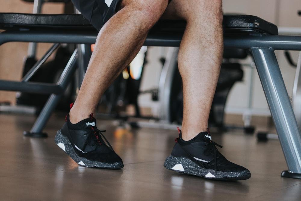 Tênis Venetto Masculino Academia Fitness Leve Confortável Preto 5