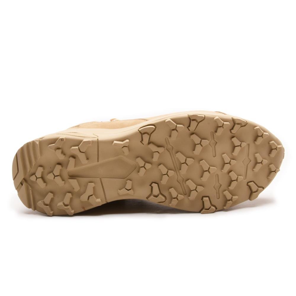 Bota Adventure Masculina Couro Trilas Aventuras Moderna Bege 7