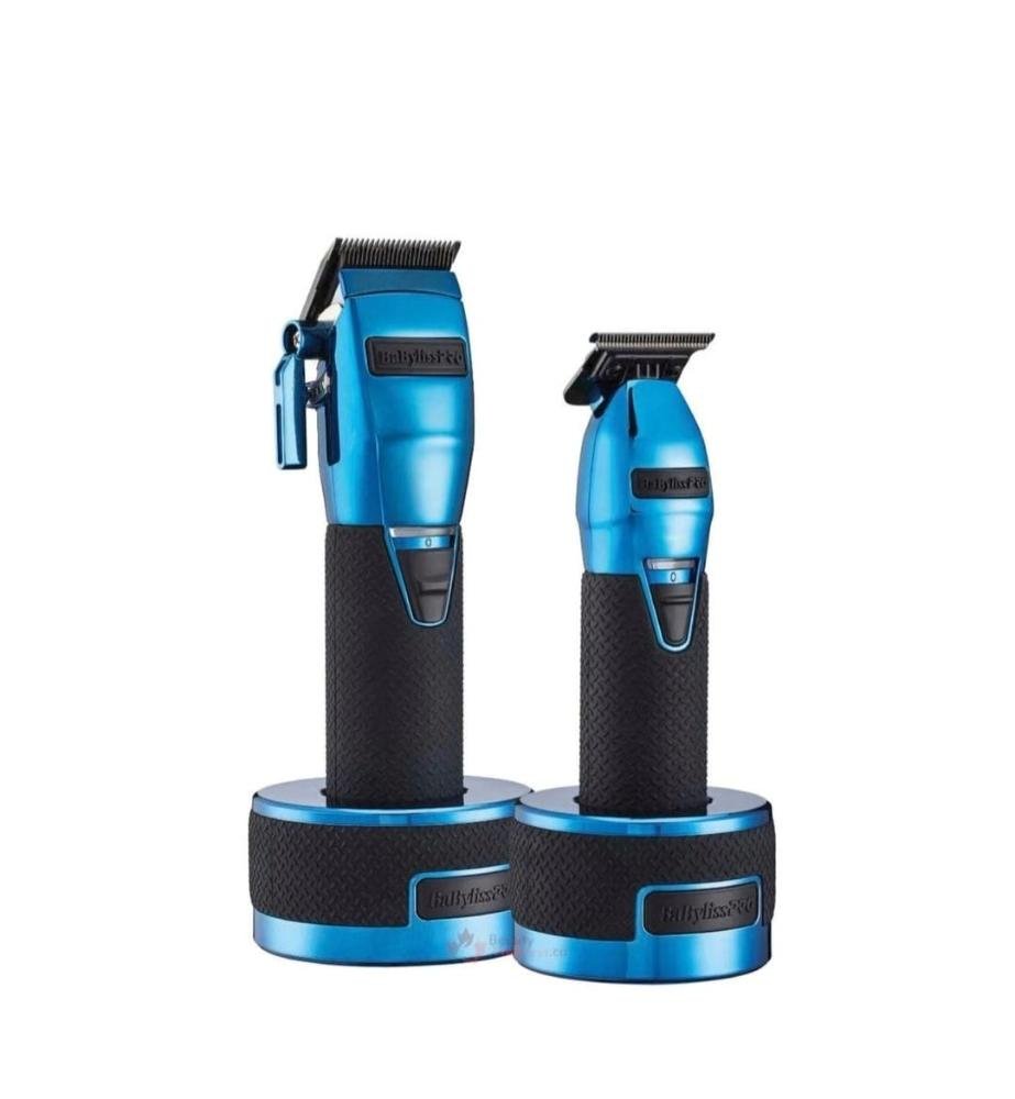 Combo Babyliss Pro Limited FX Boost+ Máquina de Corte + Acabamento Azul BIVOLT 1