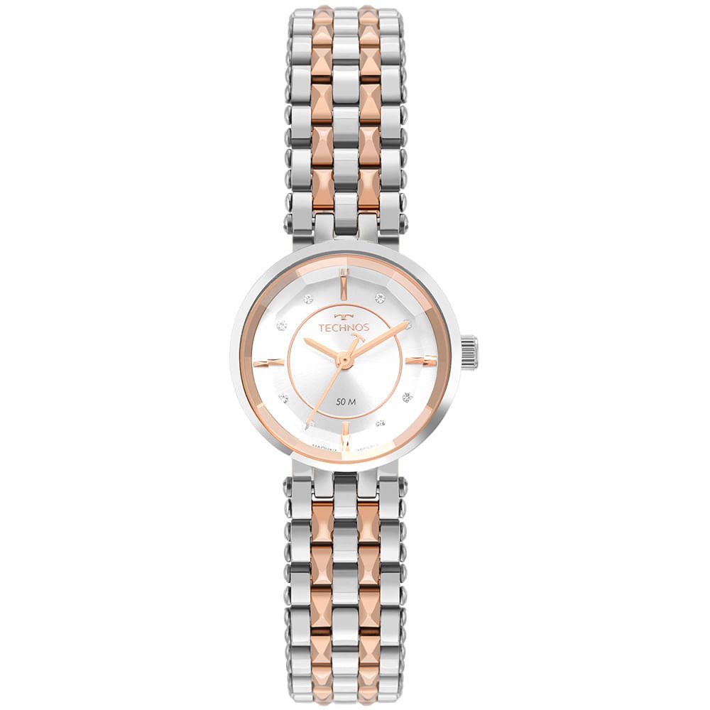 Relógio Technos Feminino Mini Bicolor - 2035MYR/1K Multicores 1