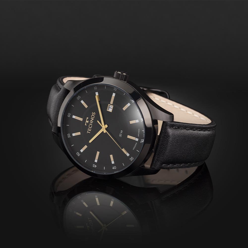 Relógio Technos Masculino Steel Preto - 2115NAX/0P Preto 5