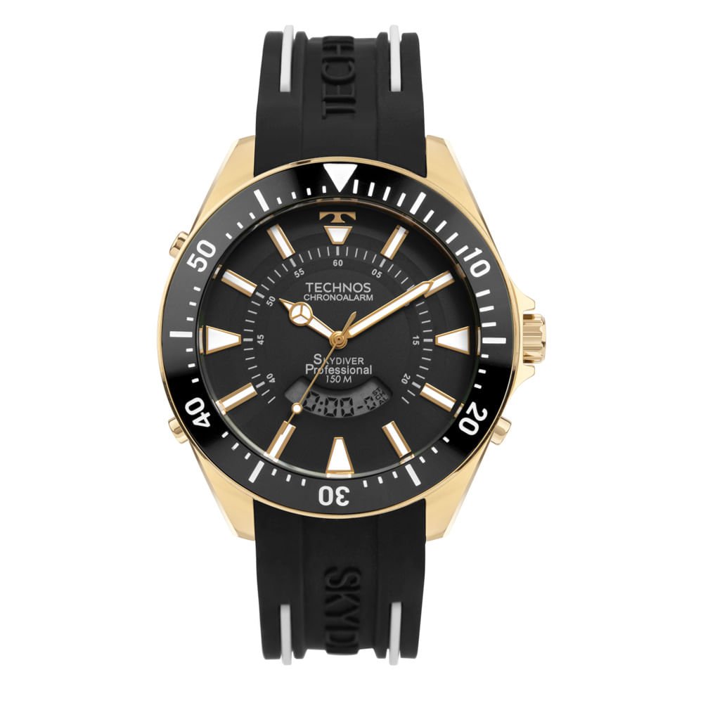 Relógio Technos Masculino Skydiver Dourado - WT2050AH/2P Dourado 1