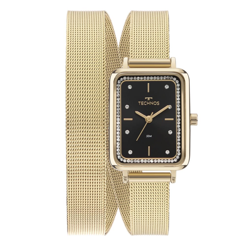 Relógio Technos Feminino Mini Dourado - GL32AP/1P Dourado 1