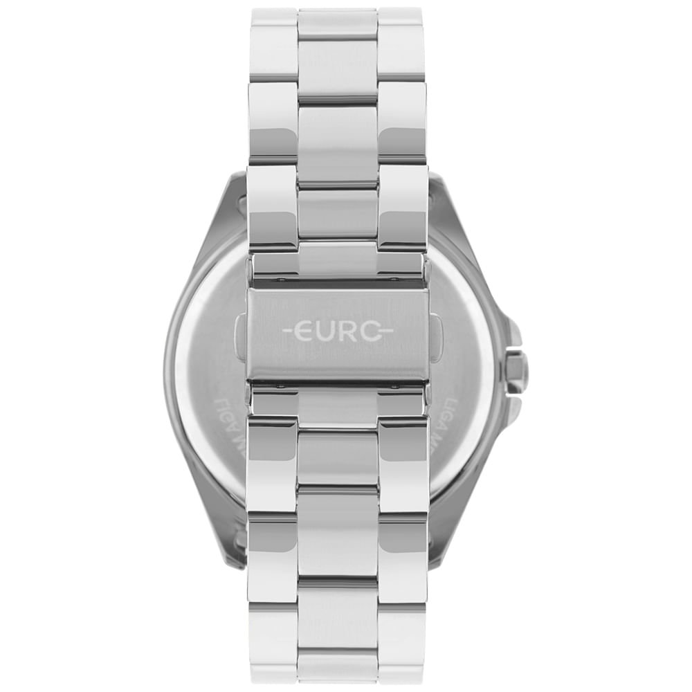 Relógio Euro Feminino Multiglow Prata - EU6P29AIL/4P