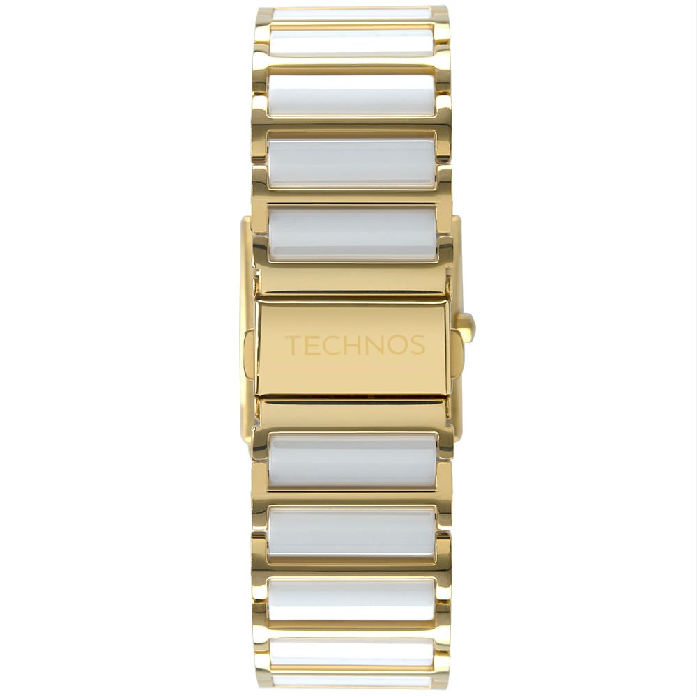 Relógio Technos Feminino Ceramic/saphire Dourado - GN10AX/4B Multicores 3