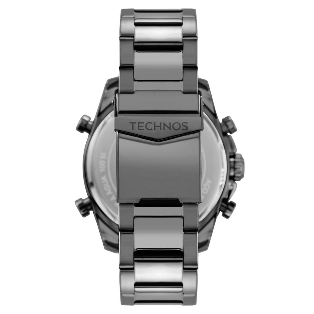 Relógio Technos Masculino Digitech Grafite - BJK626AC/1A Grafite 3