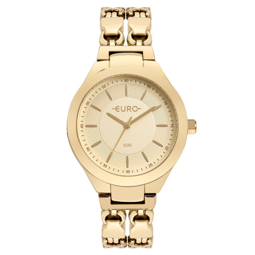 Relógio Euro Feminino Chains Dourado - EU2035YUN/4D Dourado 1