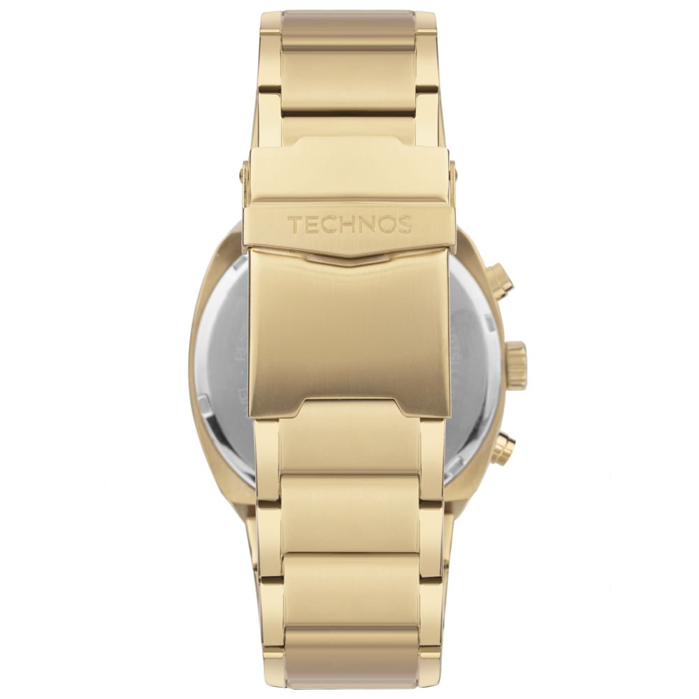 Relógio Technos Masculino Skymaster Dourado - JS15ENF/1P Multicores 3
