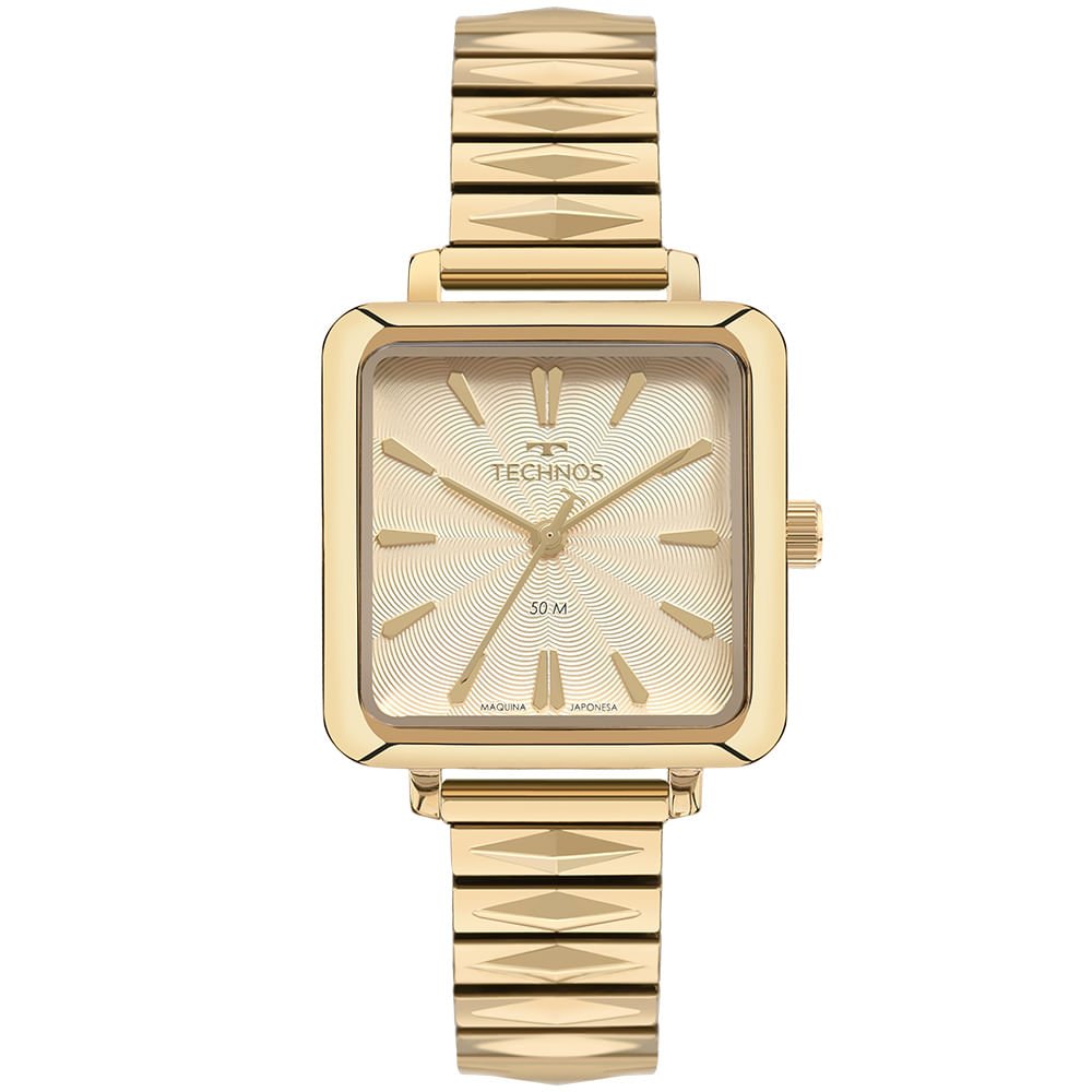 Relógio Technos Feminino Style Dourado - 2036MSK/1D Multicores 1