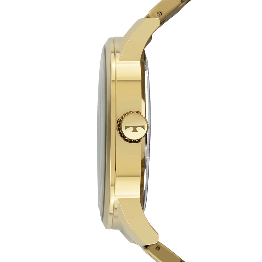 Relógio Technos Masculino Golf Dourado - 2115TTS/1D Multicores 2