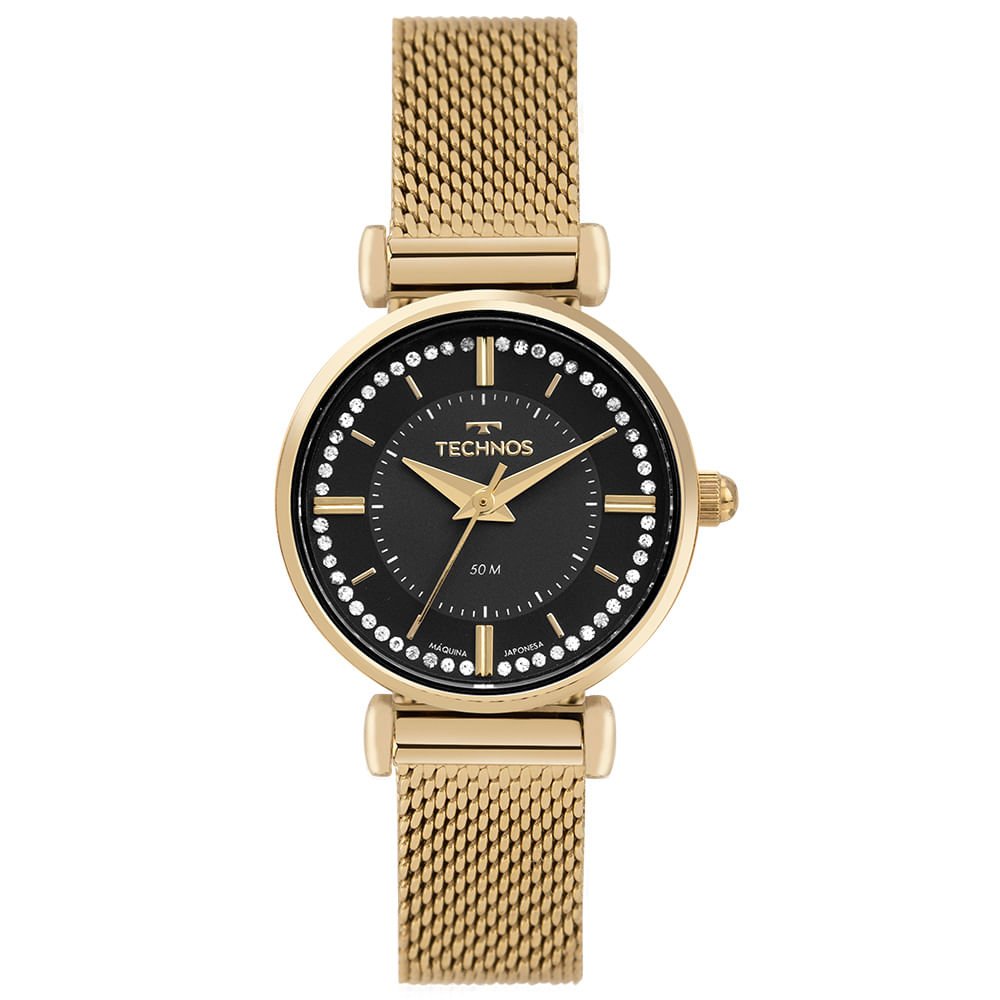 Relógio Technos Feminino Mini Dourado - 2035MXU/1P Multicores 1