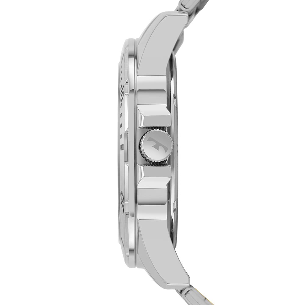 Relógio Technos Masculino Militar Prata - 2115NAF/1P Multicores 2