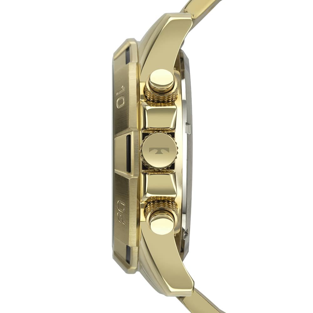 Relógio Technos Masculino Ts Digitech Dourado - W23305AB/1P Multicores 2