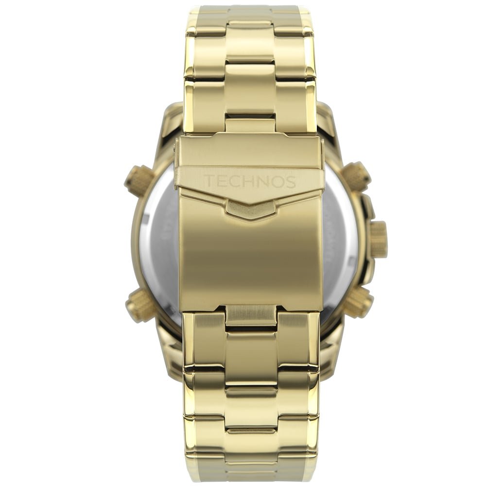 Relógio Technos Masculino Ts Digitech Dourado - W23305AB/1P Multicores 3