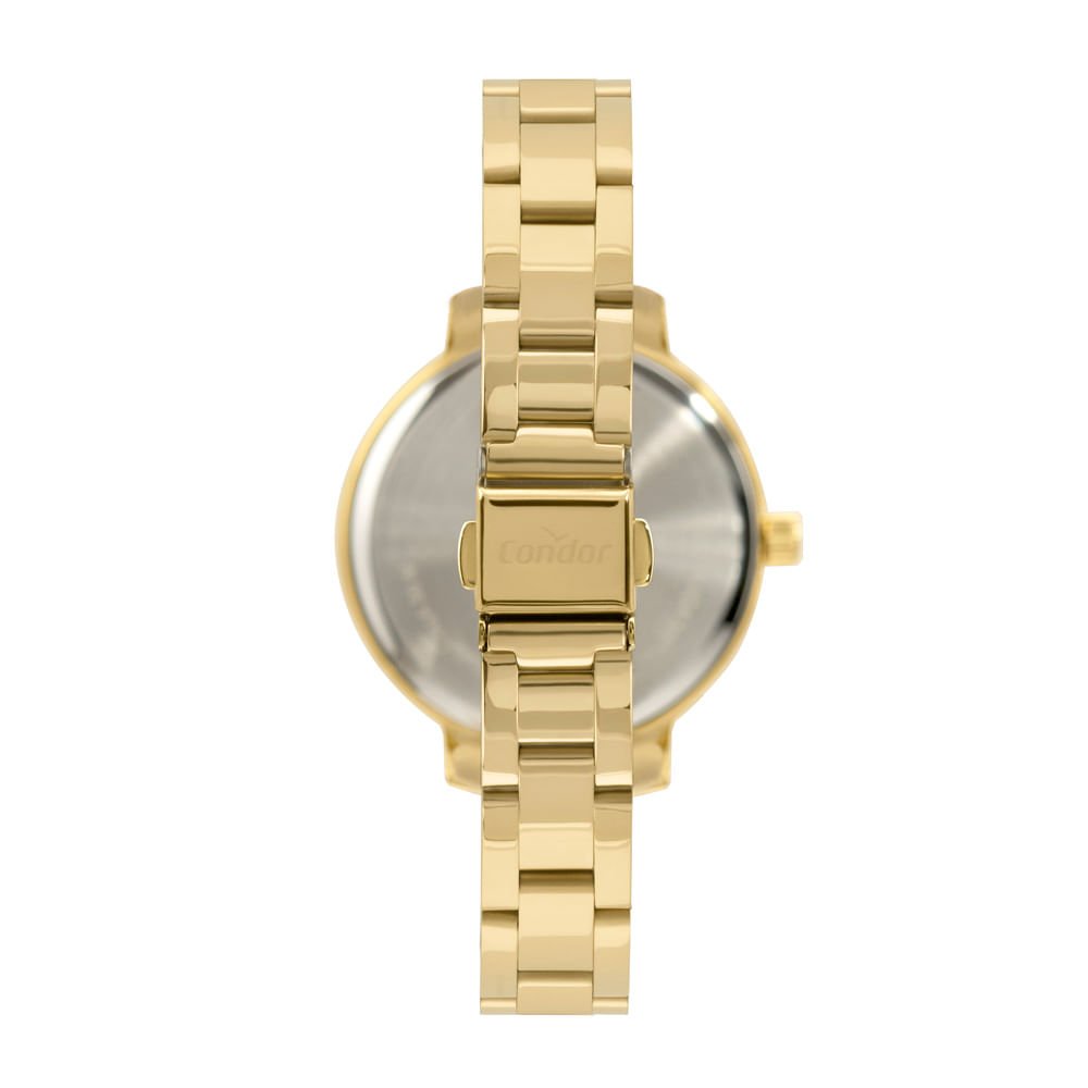 Relógio Condor Feminino Elegante Dourado - CO2036MXA/4A Dourado 3