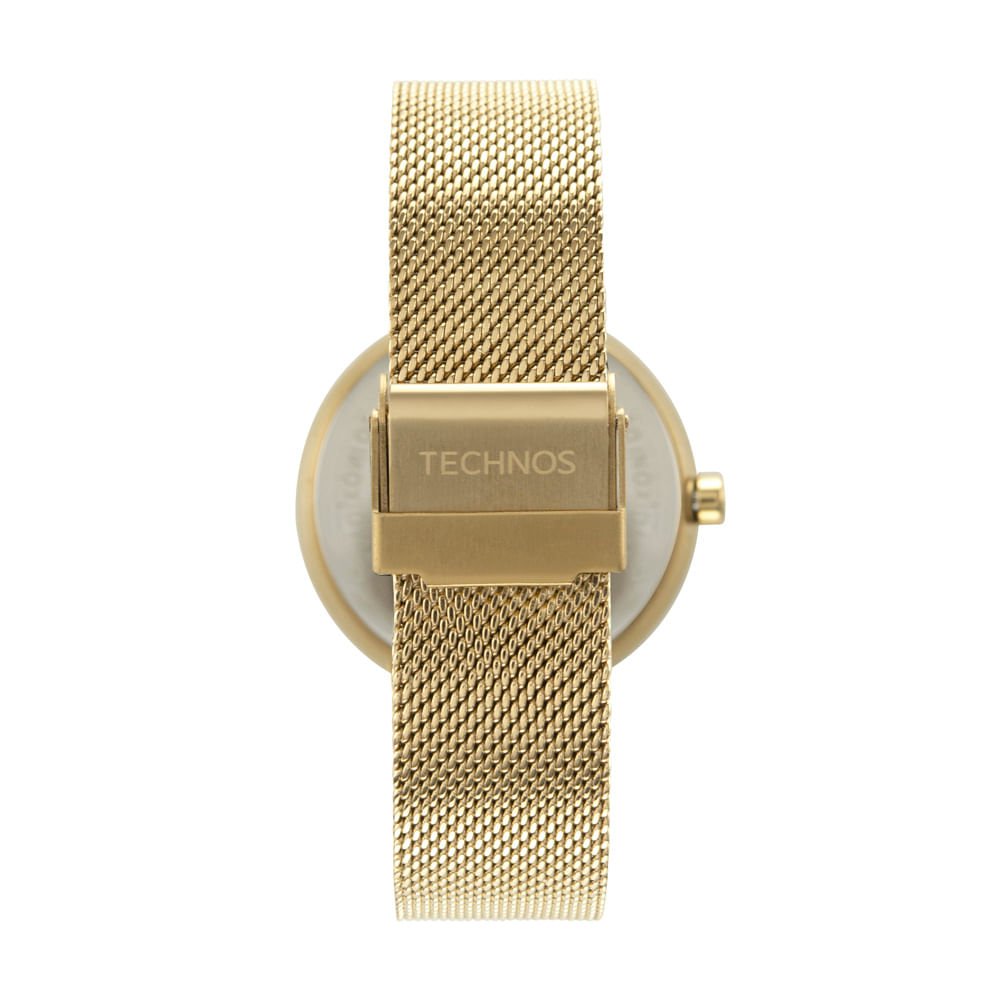 Relógio Technos Feminino Slim Dourado - GL22AG/1P Multicores 2