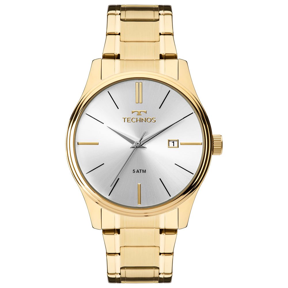 Relógio Technos Masculino Steel Dourado 2115MPN/4K Multicores 1