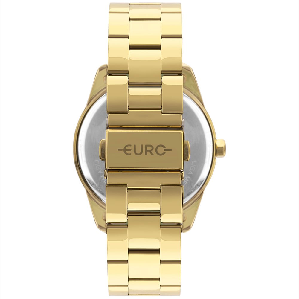 Relógio Euro Feminino Glitz Dourado - EU2033BT/4P Dourado 3